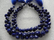 Lapis Faceted Onion Shape Beads